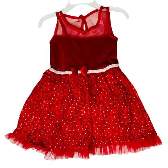 Little Lass Valentine Holiday Dress - Picture 2 of 8